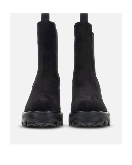 Hogan Black H 649 Chelsea Boots