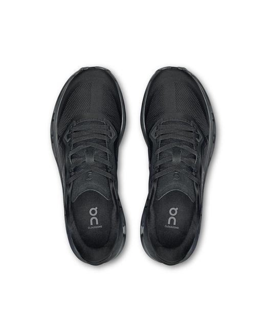 On Shoes Black Lace-Up Sneakers
