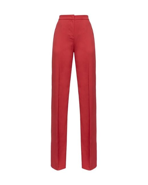 Pinko Straight-Leg Flared Tailored Trousers