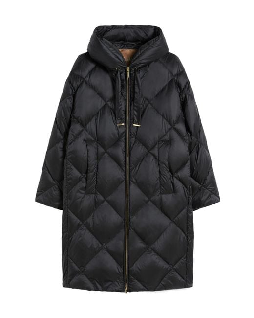 Max Mara Black The Cube Trefe Padded Down Jacket