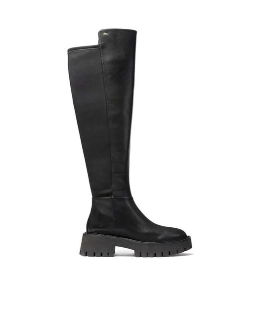 Michael Kors Black Zip Detailed Round Toe Boots