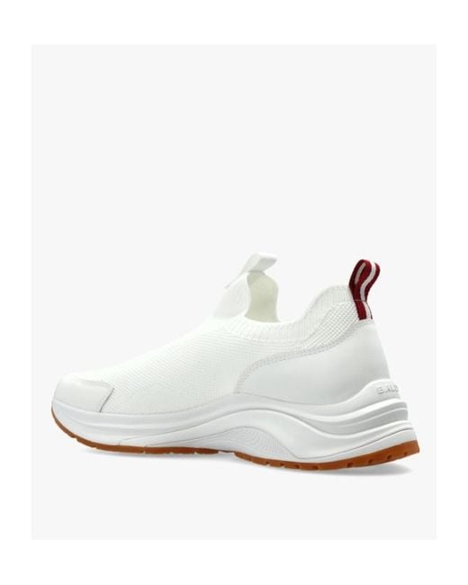 Bally White Woge Slip-On Sneakers for men