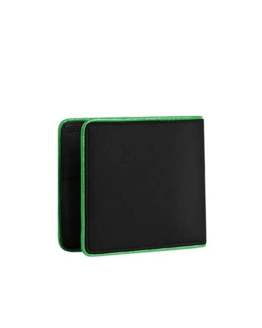 Balenciaga Black Biker Square Folded Wallet for men