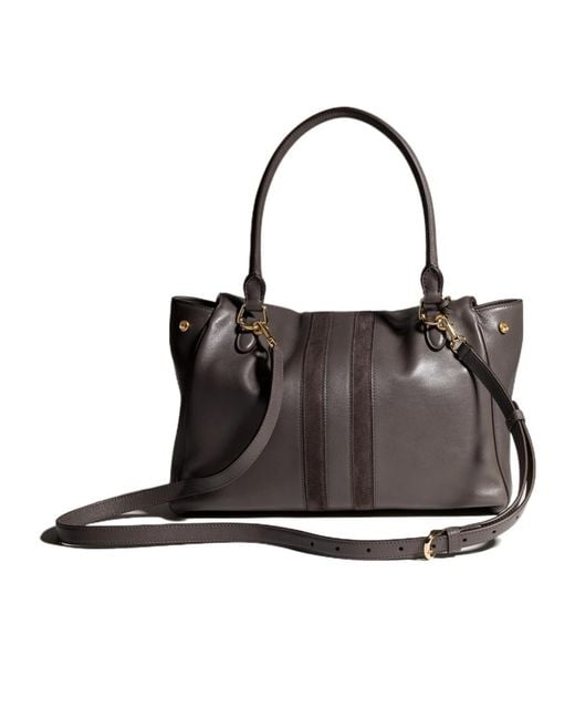 Gucci Brown Paparazzo Medium Top Handle Bag