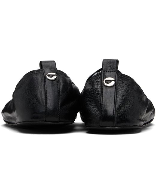 Coperni Black Soft 5T Ballet Flats