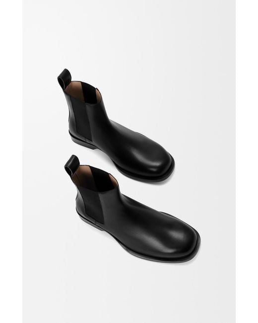 Loewe Black Bobine Chelsea Boots for men