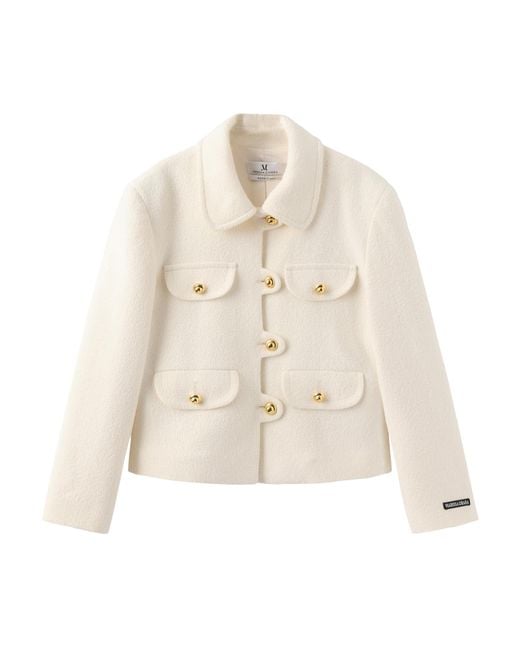 Marissa Chiara Natural Long-Sleeved Jacket