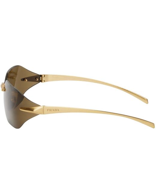 Prada Multicolor Runway Frameless Sunglasses