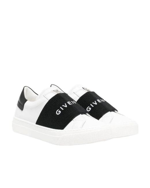 Givenchy Multicolor Logo-Strap Slip-On Sneakers