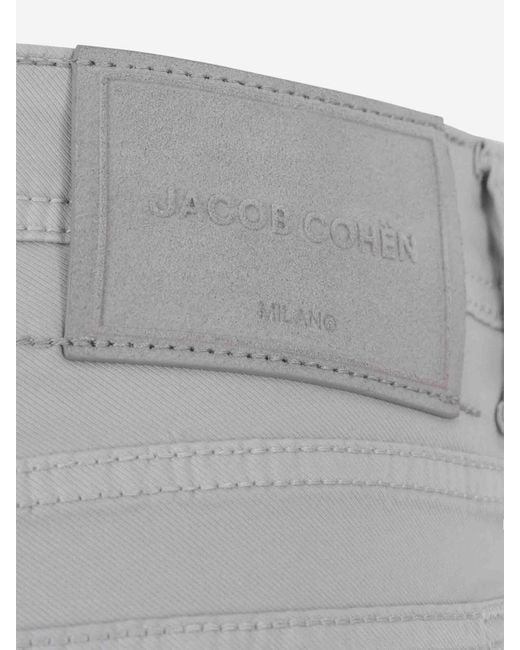Jacob Cohen Gray Slim-Fit Jeans for men