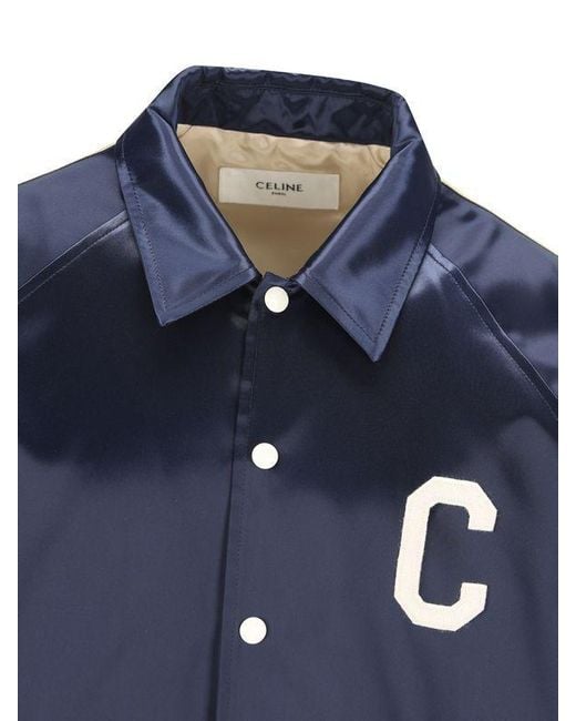 Céline Blue Teddy Jacket for men