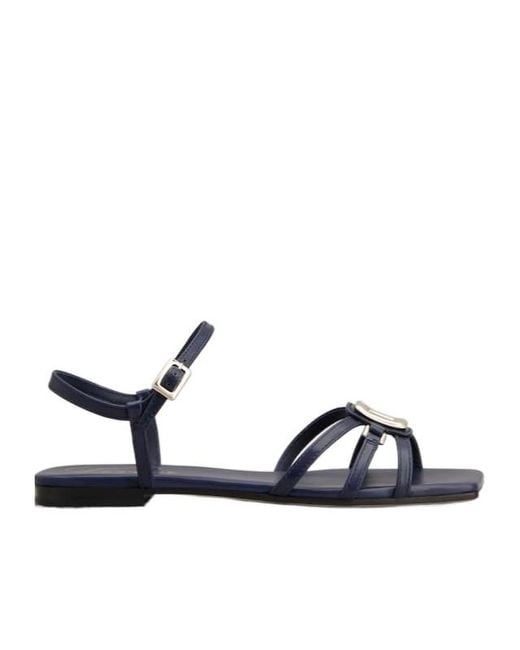 Roger Vivier Blue Viv' By The Sea Sandals
