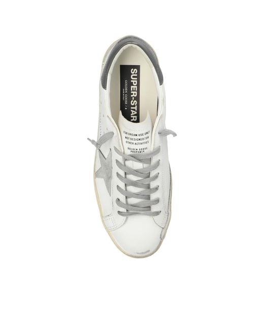 Golden Goose Deluxe Brand White Superstar Low-Top Sneakers for men
