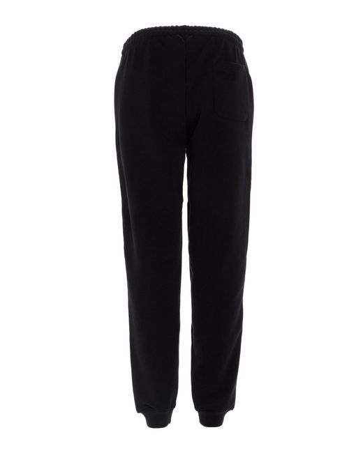 Vetements Black Side Panel Track Pants for men