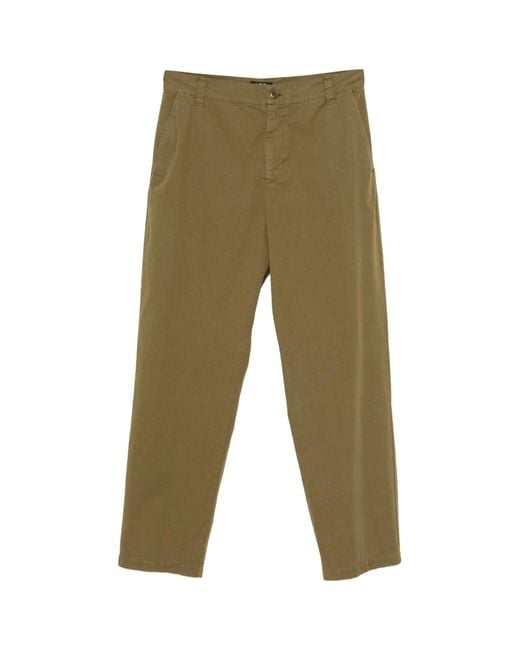 A.P.C. Green Cotton Trousers for men