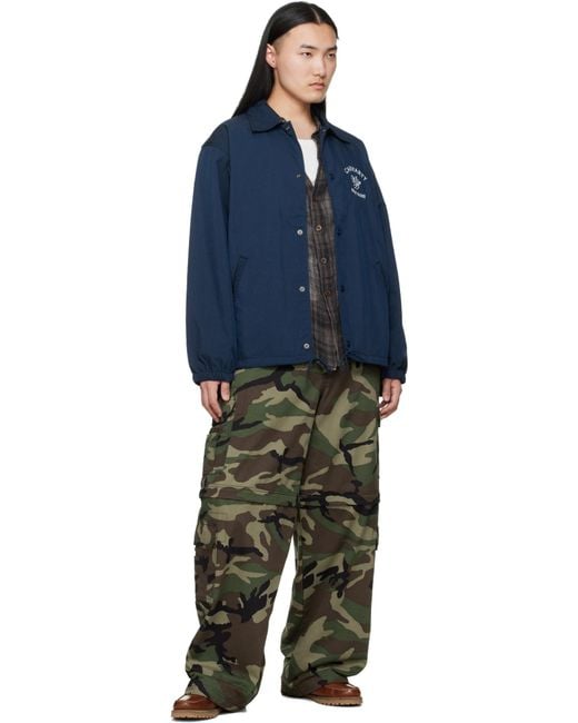 Carhartt Blue Eightynine Coach Jacket for men