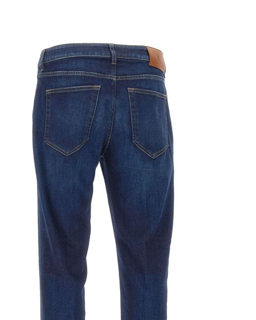 Pt Pantaloni Blue Pt Torino Indie Tapered Jeans for men