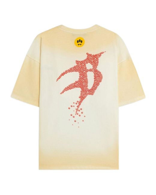 Barrow White Ombre T-Shirt for men