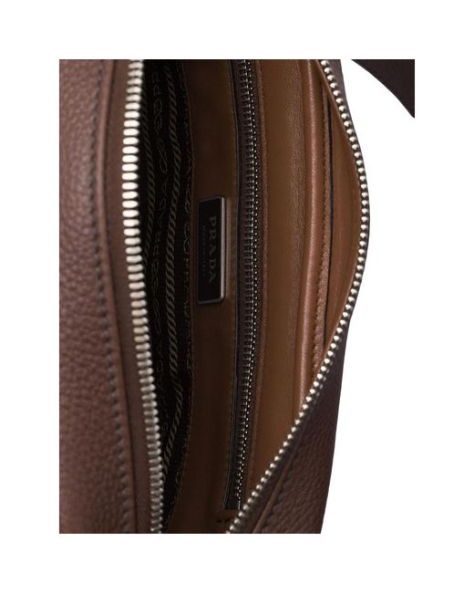 Prada Brown Shoulder Bags for men
