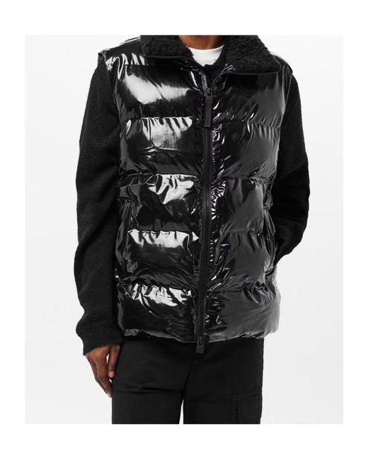 Rains Black Alta Vision Vest for men