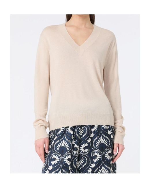 Weekend by Maxmara Natural Estremo V-Neck Jumper