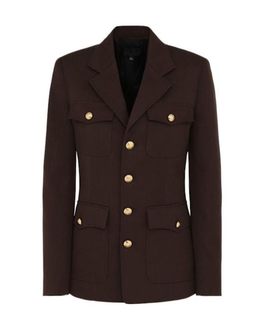 Nili Lotan Black Long-Sleeved Suit Jacket