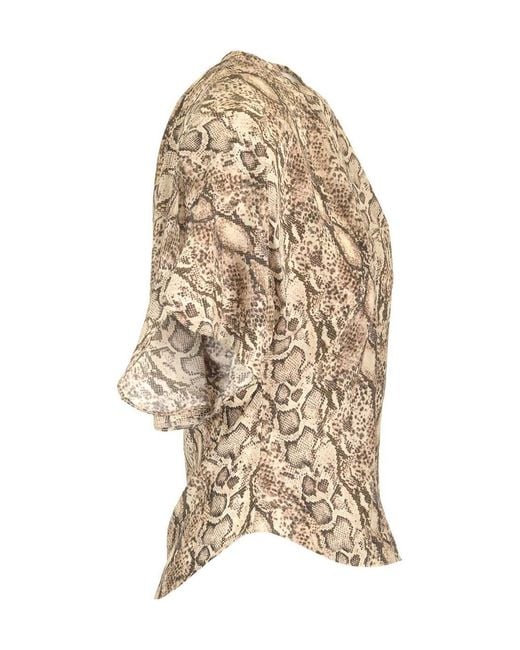 Isabel Marant Natural Karlit Top