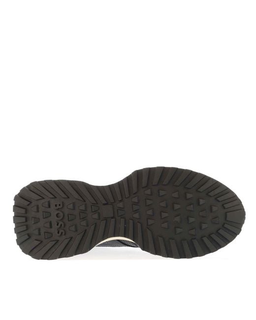 Boss Blue Retrostyle Trainers for men