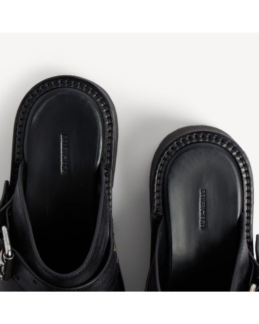 Balenciaga Black Venom Mule for men