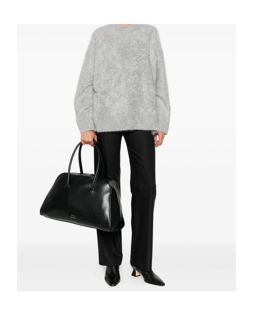 Loulou de Saison Black Welt-Pocket Trousers