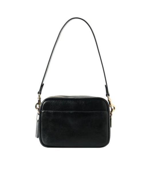 COACH Black Zippered Shoulder Bag