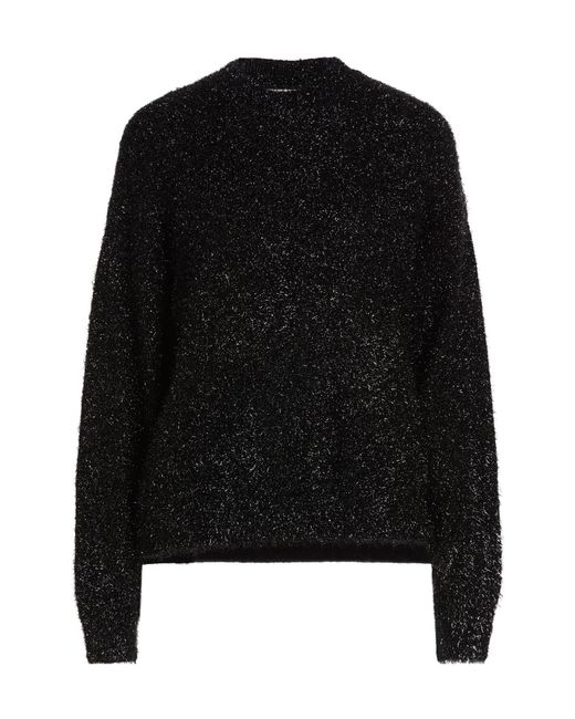 Isabel Marant Black Solid Lightweight Knit Top