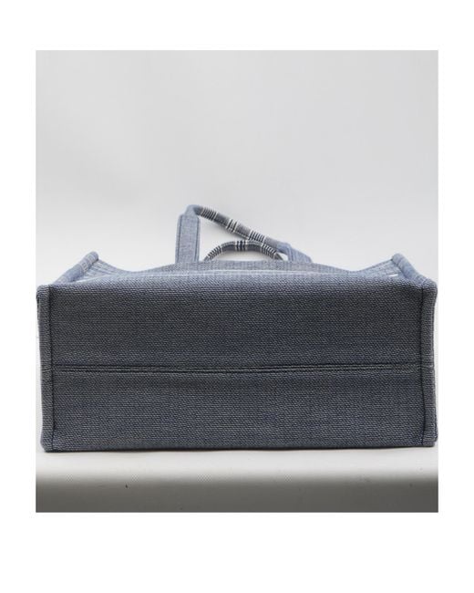 Céline Blue Large Cabas Thais