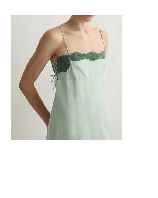 Posse Green Slip Dress