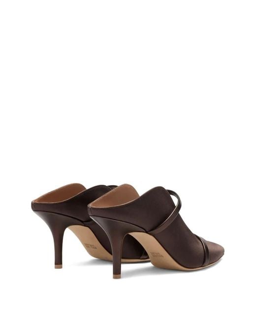 Malone Souliers Brown Maureen Strap-Detail Mules