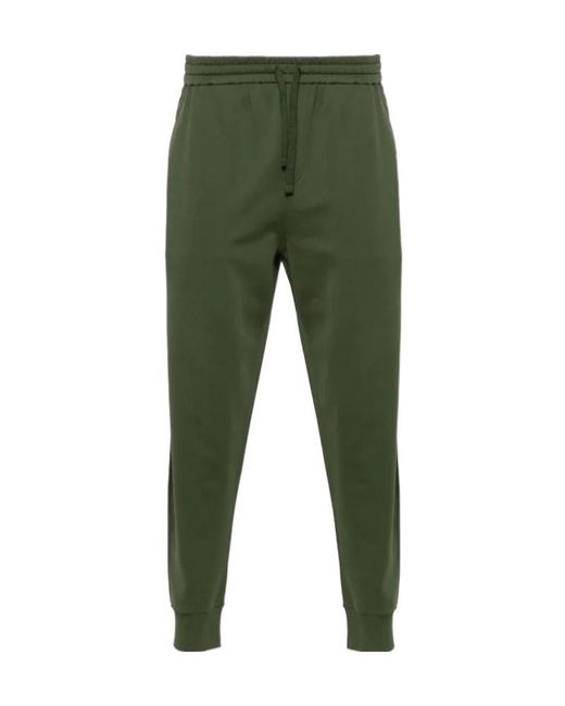 Etro Green Pegaso-Motif Track Pants for men