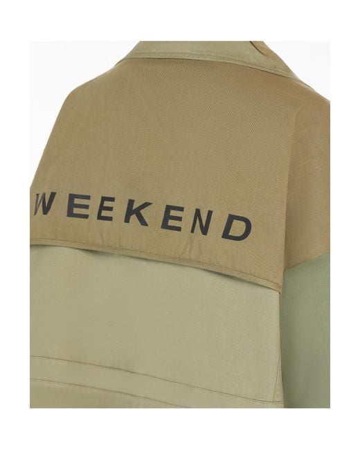 Weekend by Maxmara Green Bastia High Neck Jacket