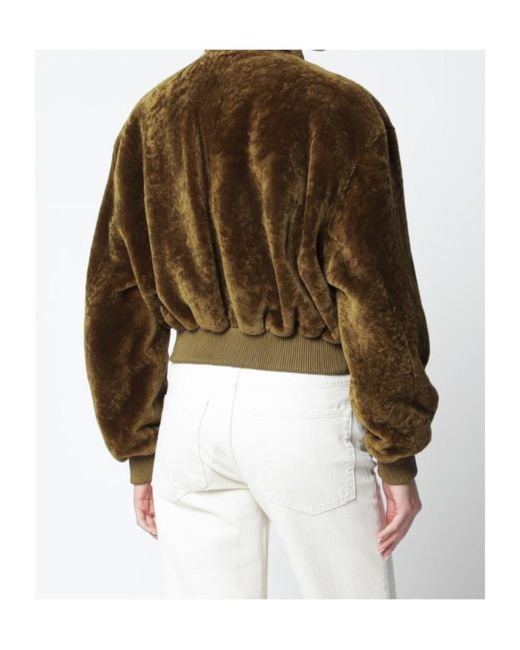 Arma Brown Azra Zip-Up Jacket