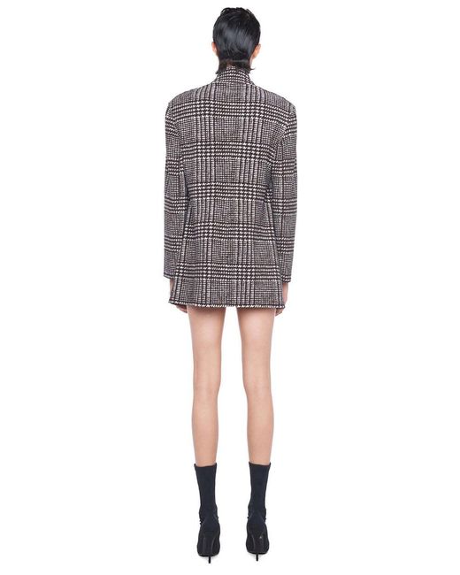 Norma Kamali Gray Long-Sleeved Casual Jacket