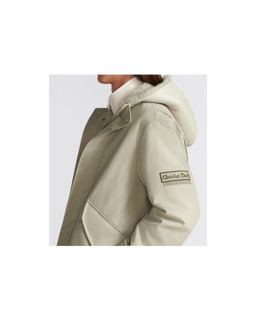 Dior Natural Hooded Parka for men
