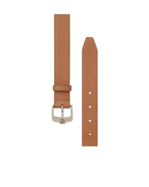 Fendi White Ff Belt for men