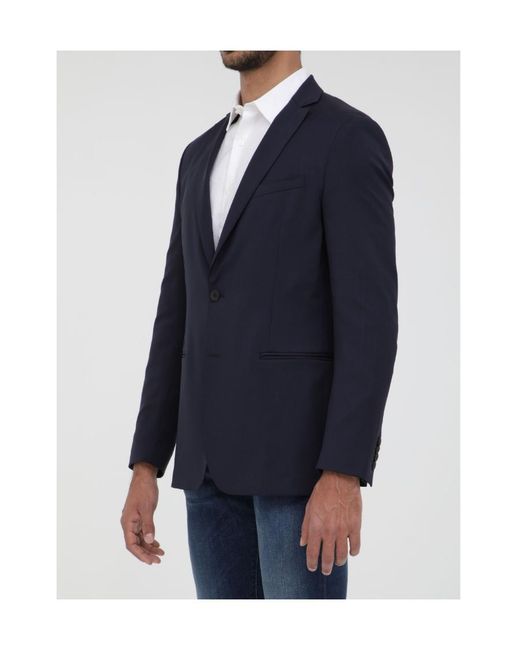 Tonello Blue Single-Breasted Jacket for men