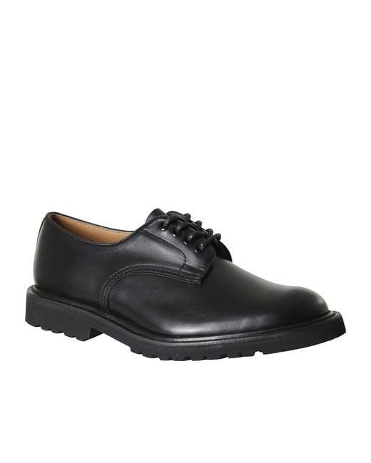 Tricker's Black Lace-Up Formal Business Shoes for men