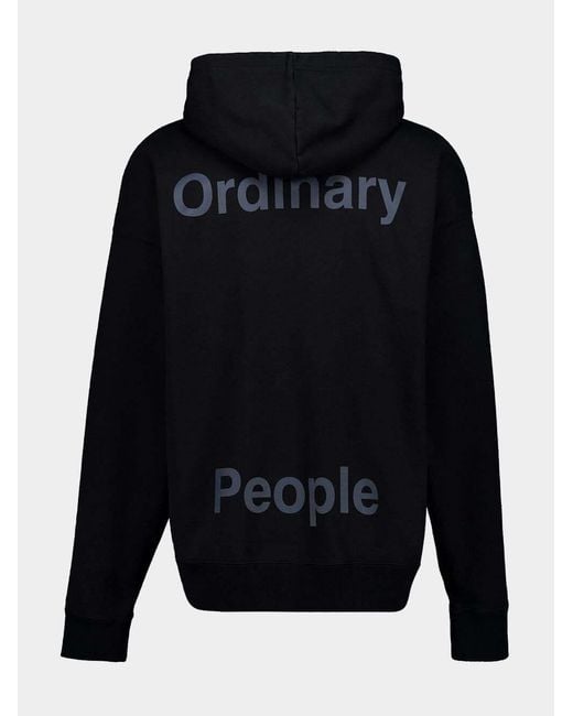 Maison Mihara Yasuhiro Black Leon Embroidery Hoodie for men