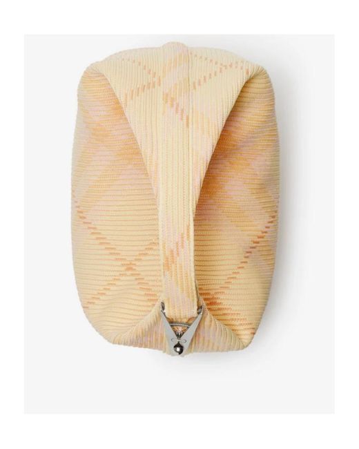 Burberry Metallic Peg Duffle Medium Tote Bag