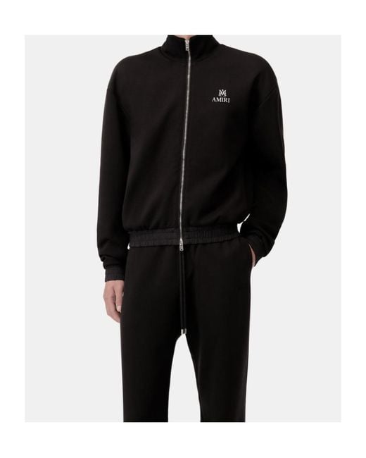 Amiri Black Lounge Track Jacket for men