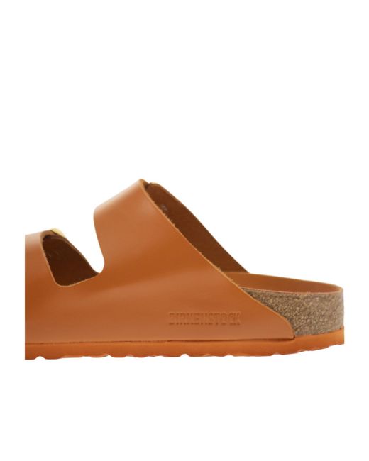Birkenstock Brown Arizona Double Buckled Slip-On Sandals for men