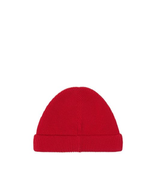 Loro Piana Red Sloop Beanie for men