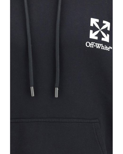 Off-White c/o Virgil Abloh Blue Small Arrow Skate Hoodie for men