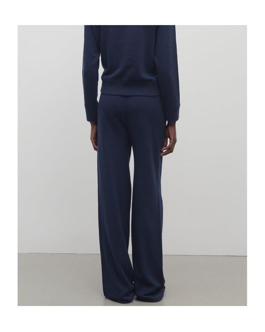 The Row Blue Koriona Pants